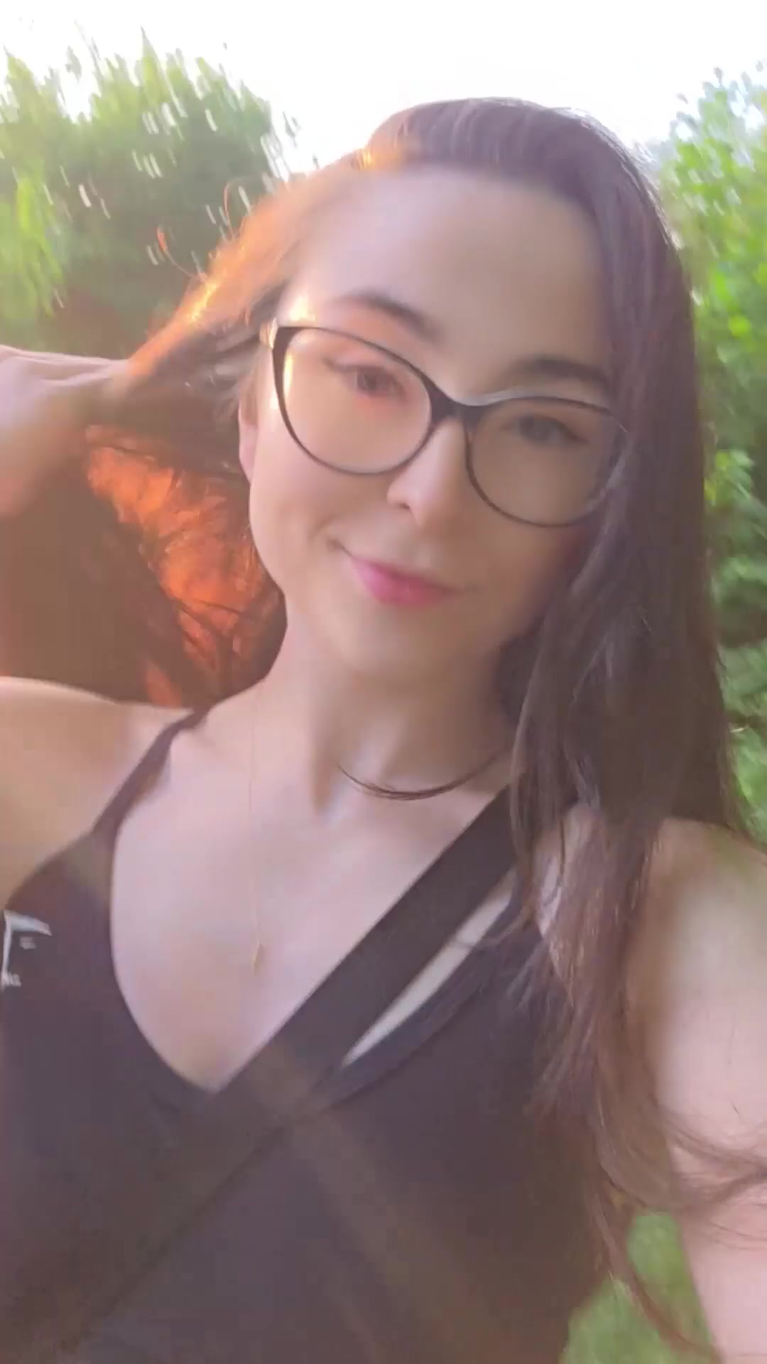 Another nature walk another tease video - free porn video
