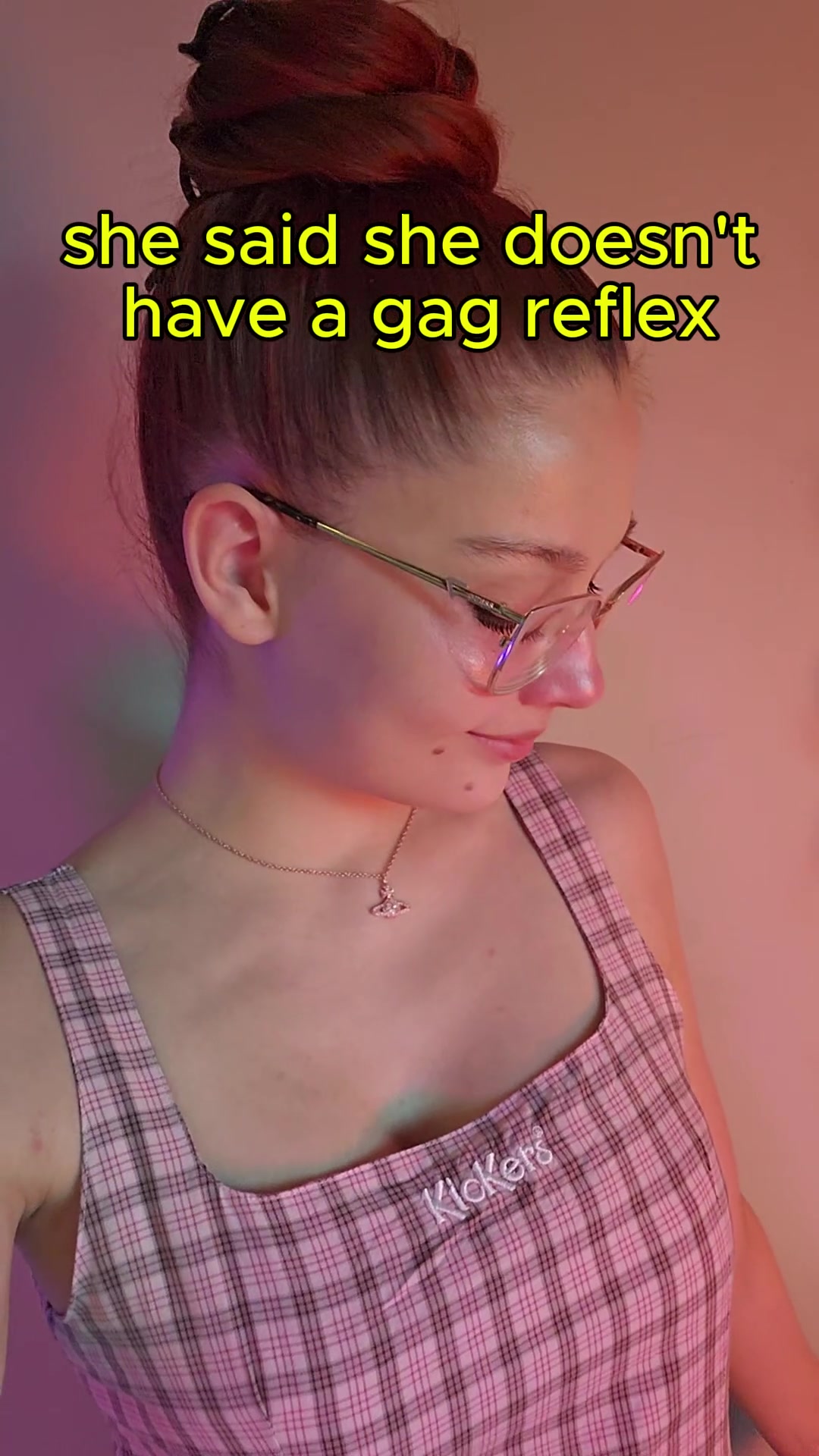 Gagging but still smiling through it - free porn video