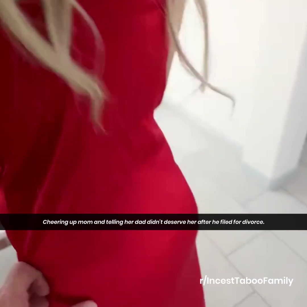 Cheering up mom and telling her dad - free porn video
