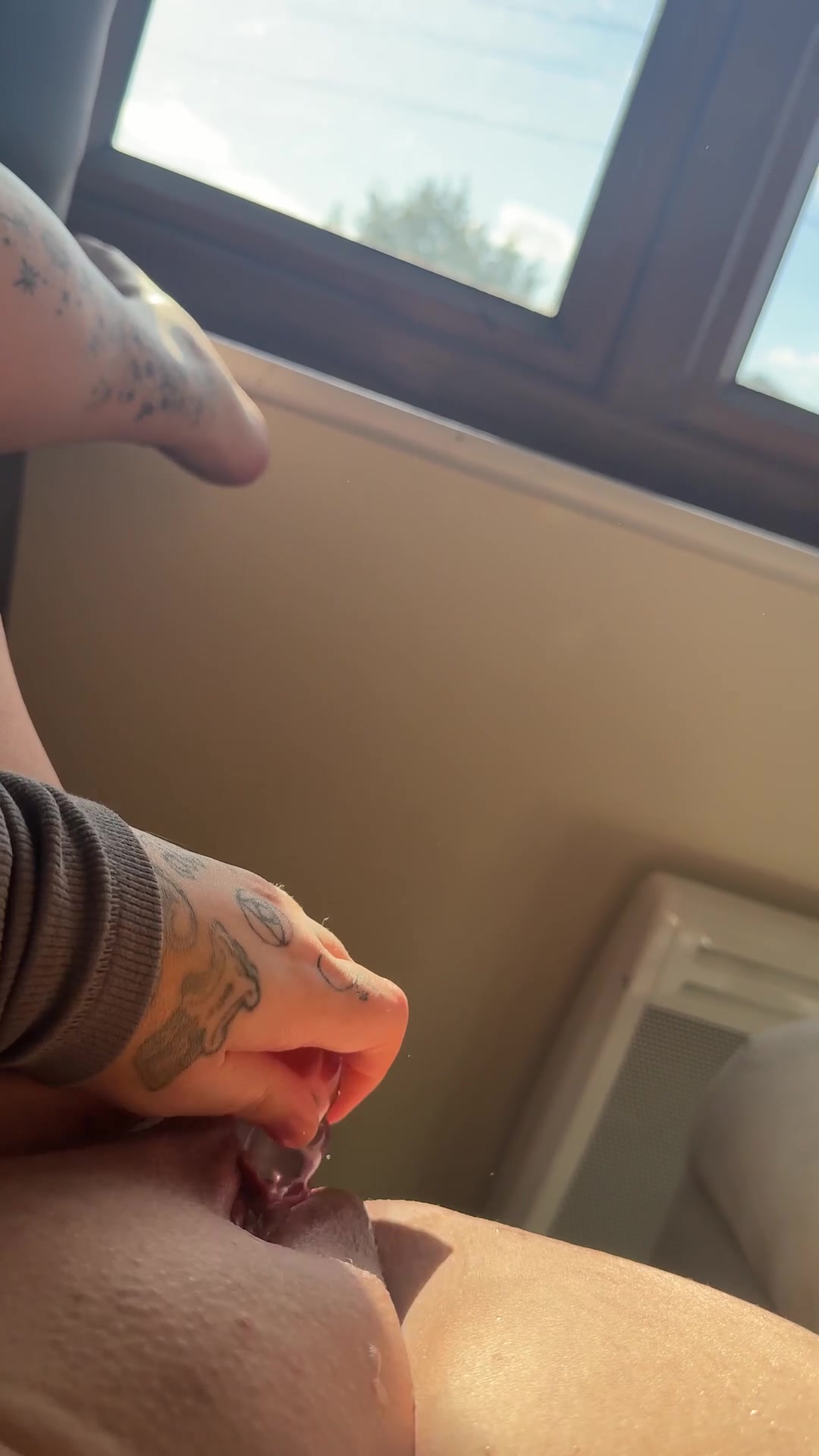 My favourite squirt session to date, I hoped the neighbours were watching - free porn video