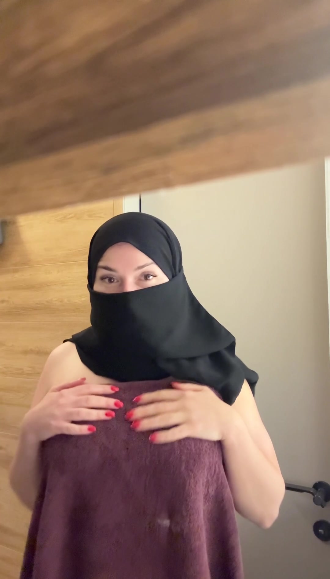 How could this towel create such a setup? - free porn video