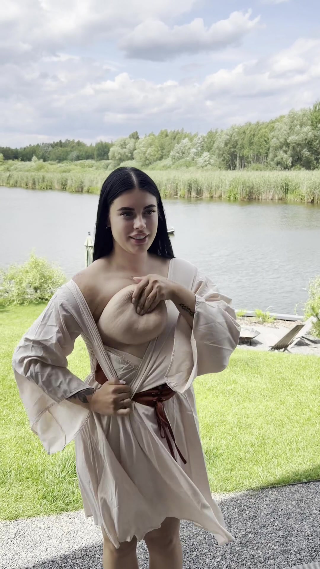 The best sight the fishermen could have seen - free porn video