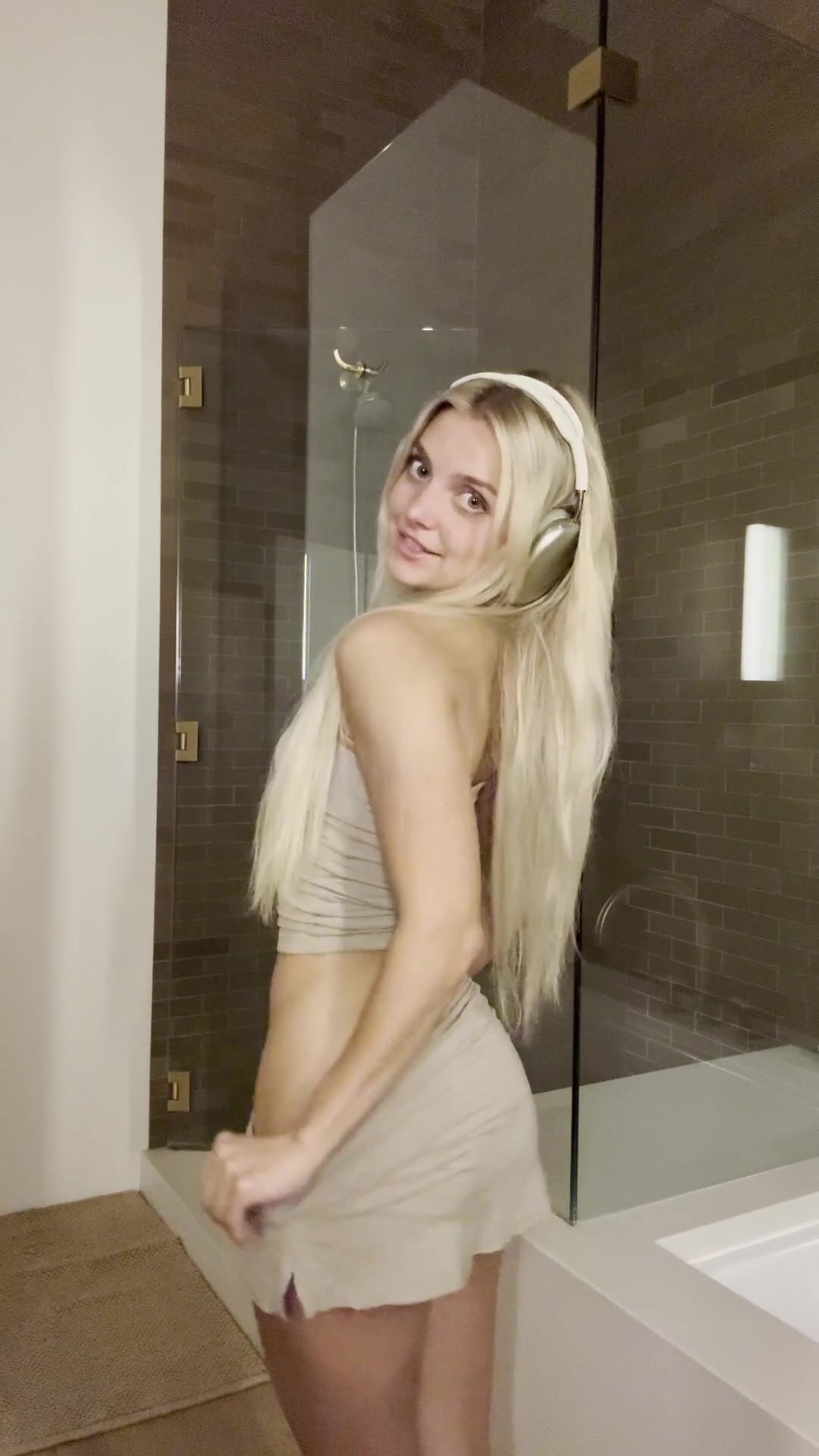 Petite doll with natural boobs - free porn video
