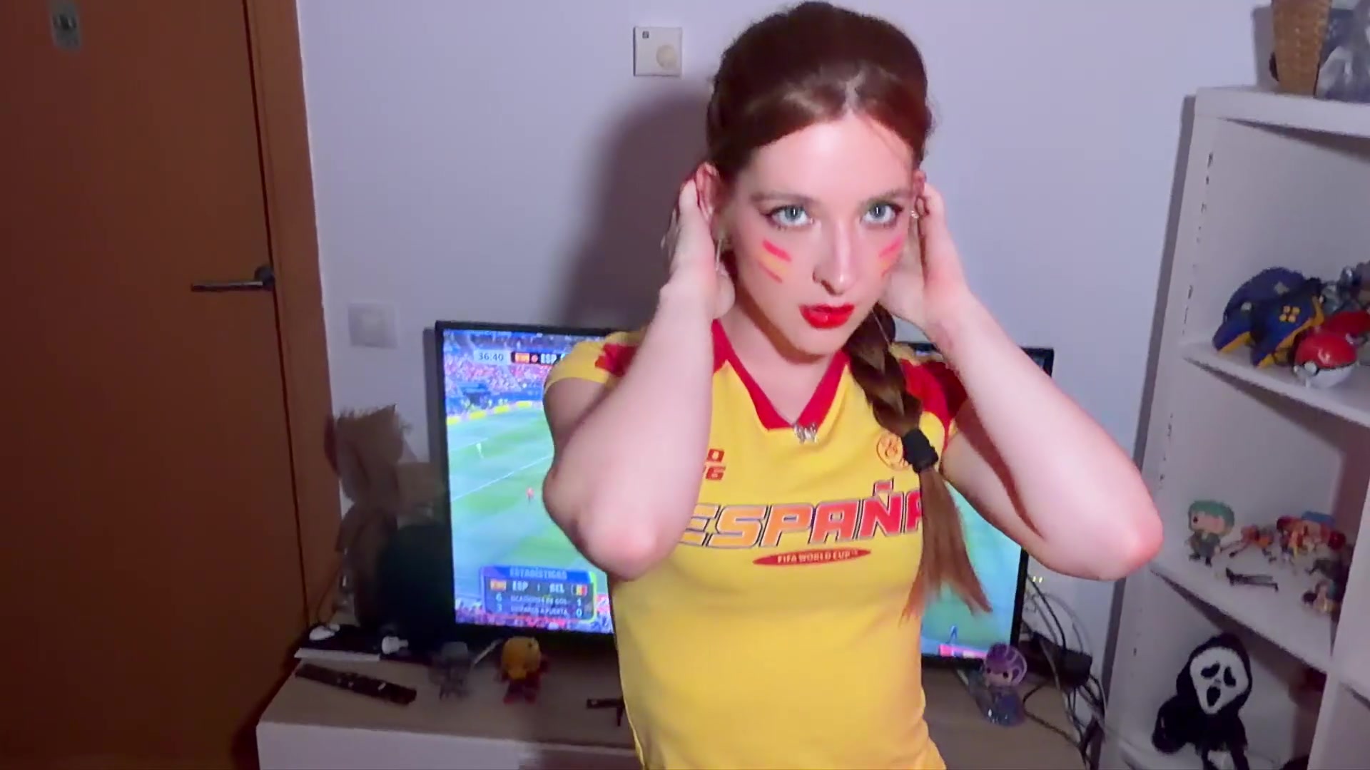 My boyfriend scored more goals than Spain - free porn video