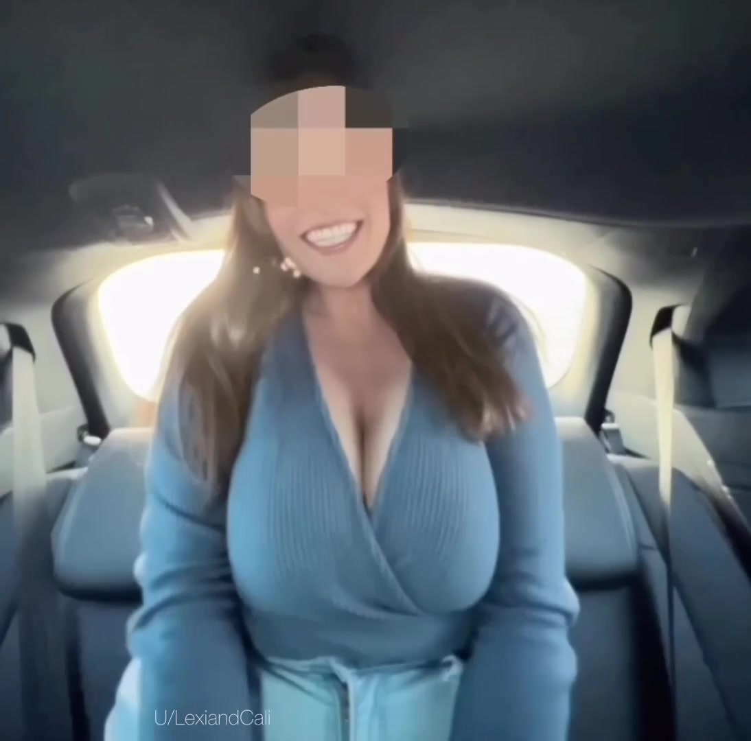 Let's have some fun in the backseat of my mini van - free porn video