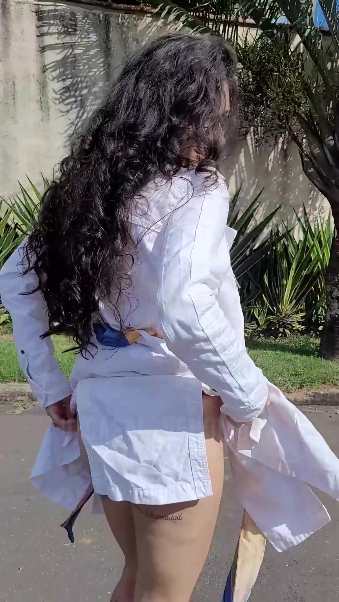 Taking my panties off in the middle of the street is so exciting. [GIF] - free porn video