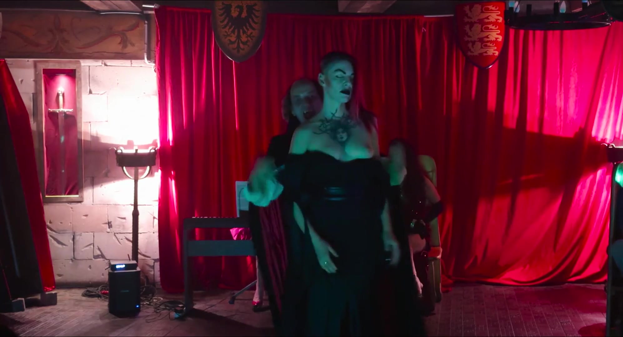 Oana Maria Zaharia (Romanian actress) in "Dracula" (2025) - free porn video