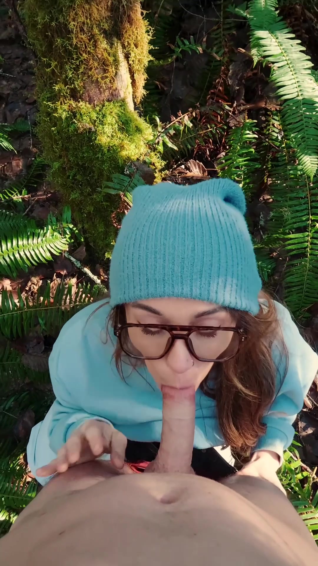 On my knees in the woods again - free porn video