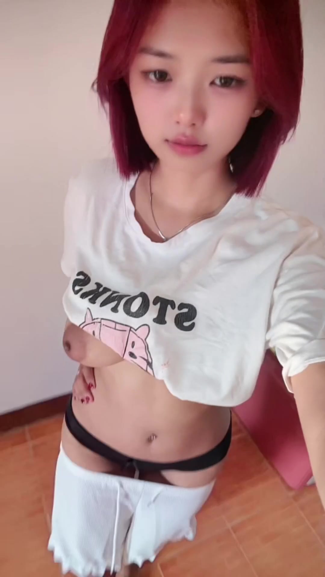 Perfectly proportioned tits - free porn video