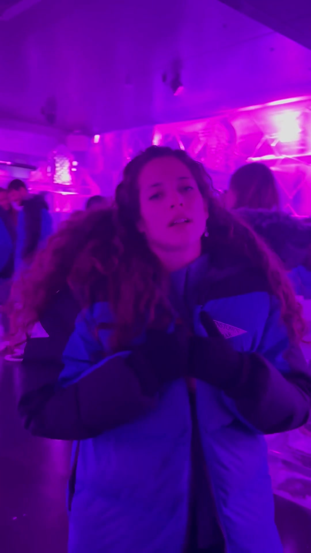 Heating up the ice bar! [GIF] - free porn video