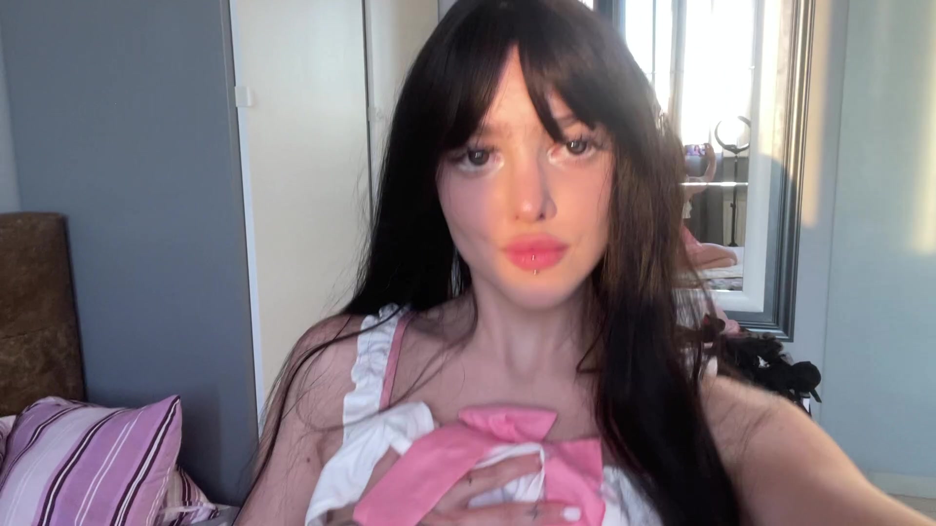Is there a chance you're into girls like me? - free porn video