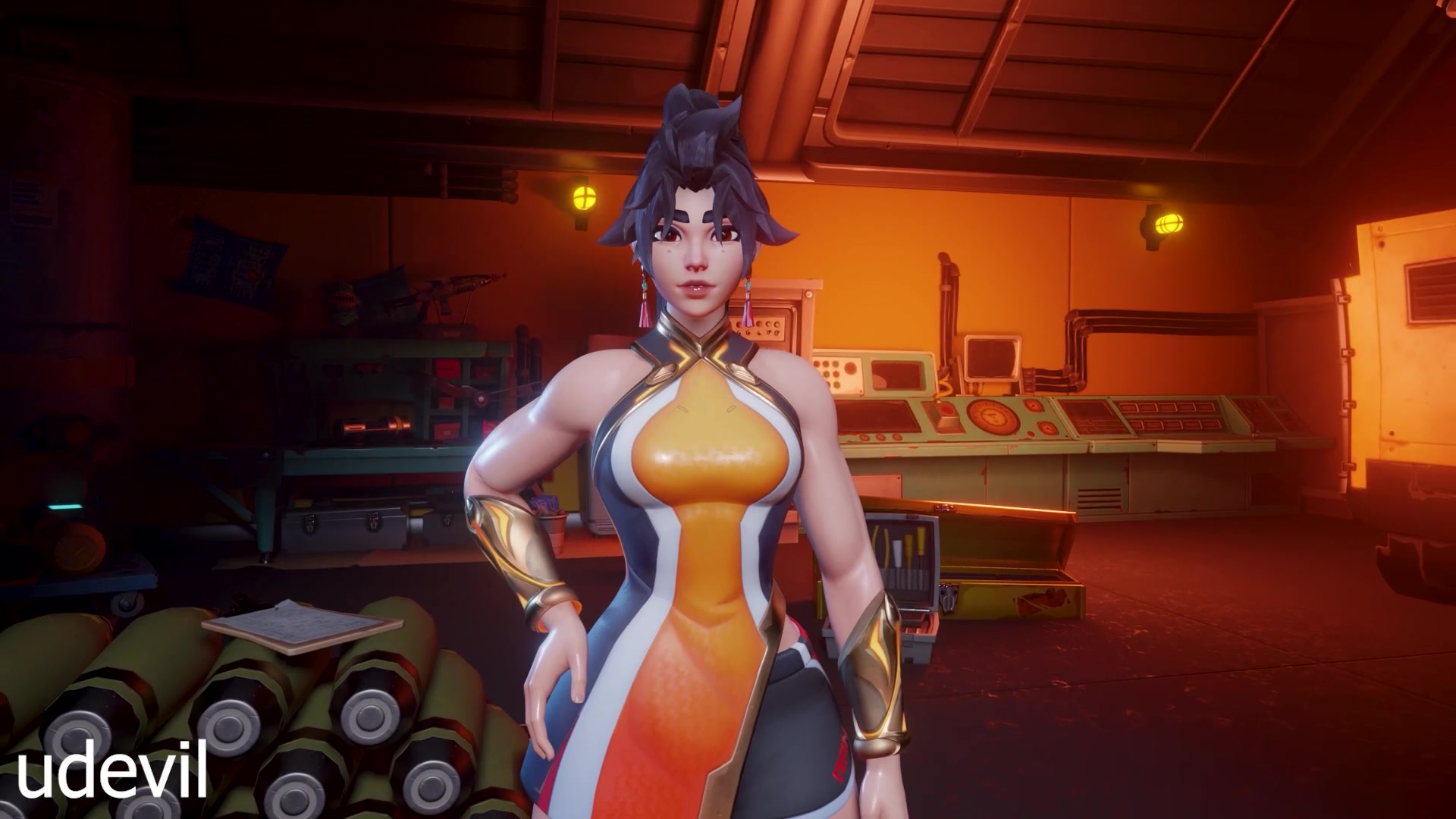 Overwatch: Anran x Wuyang: Hot Acrobatic Sex [udevil] - free porn video