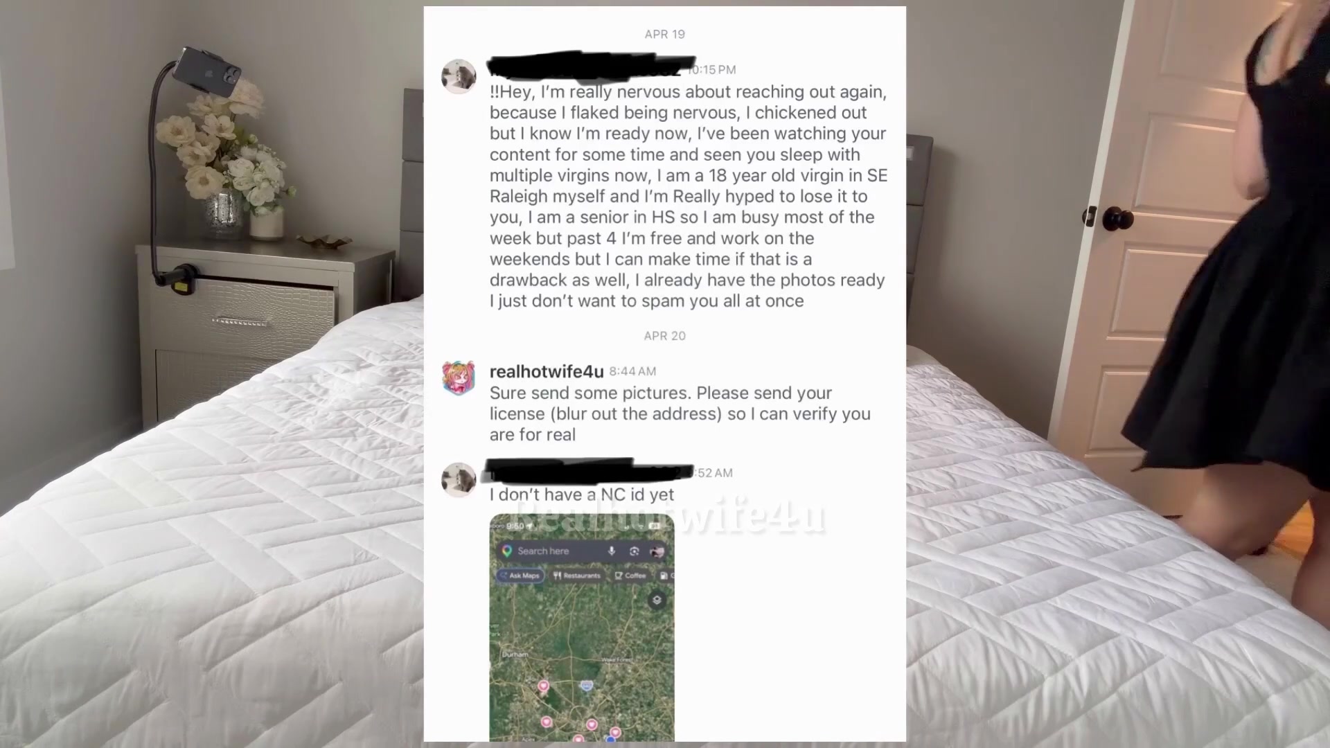 Very nervous 18 year old comes to me desperate to lose his virginity! - free porn video