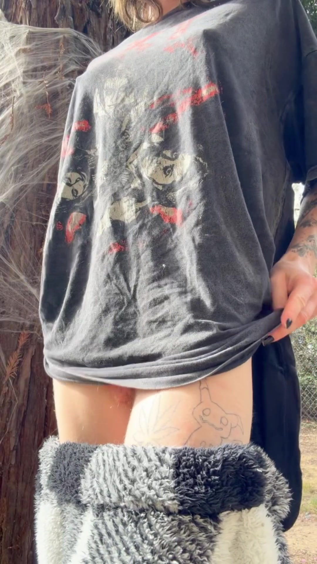 My ginger bush is growing out again - free porn video
