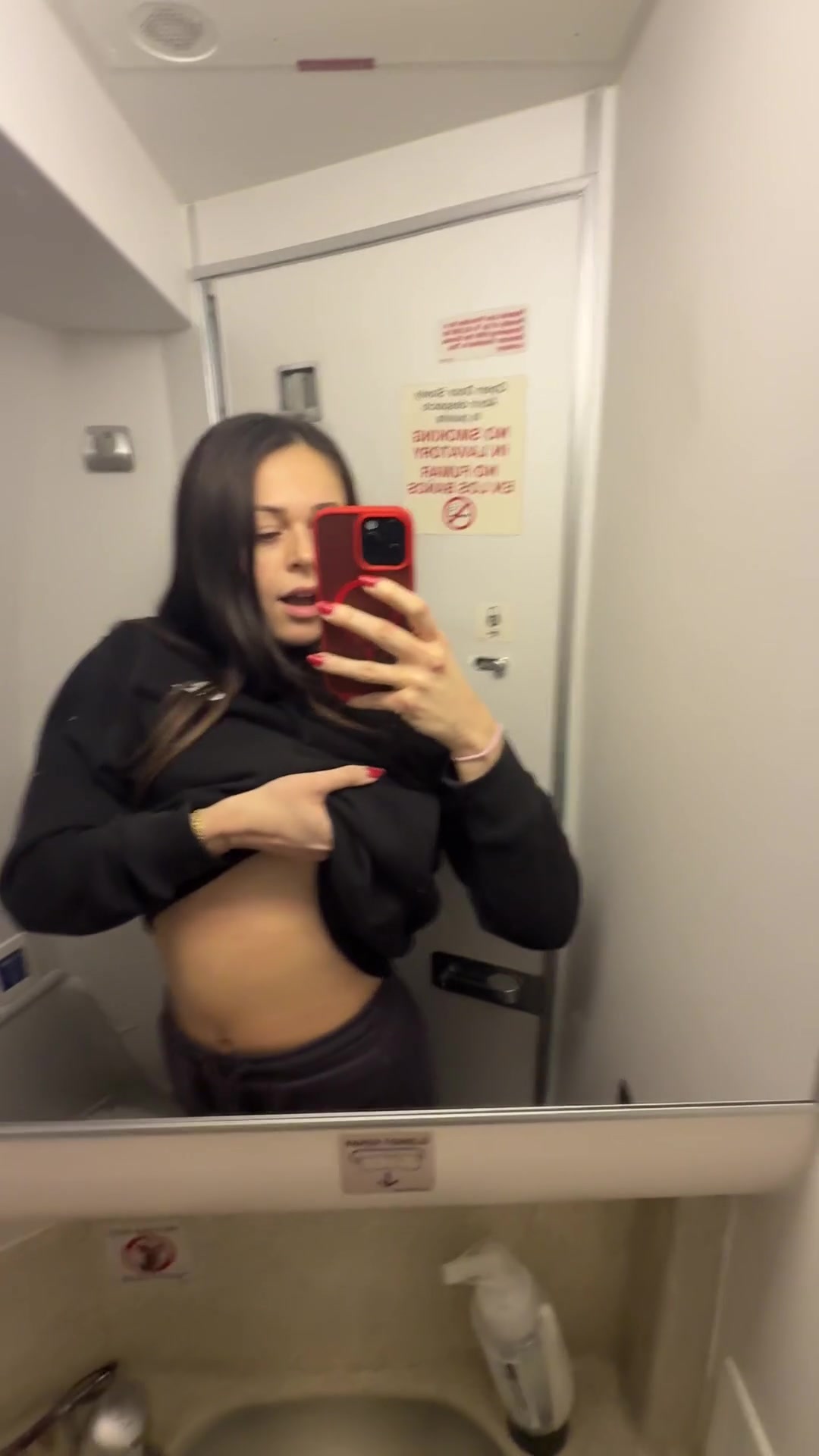 Flight attendant was giving me stares when I walked out… - free porn video