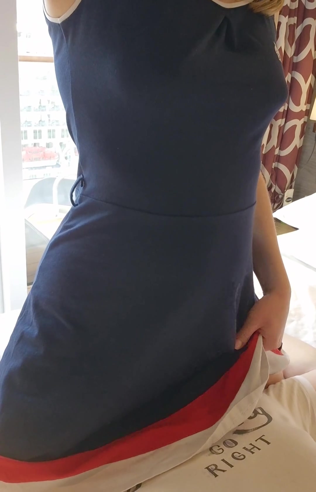 there is a surprise under my skirt - free porn video