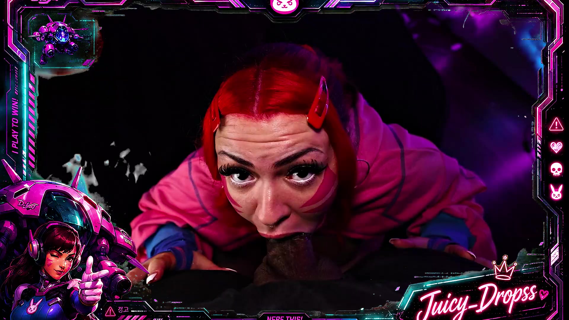 I love Cosplaying and sucking dick - free porn video