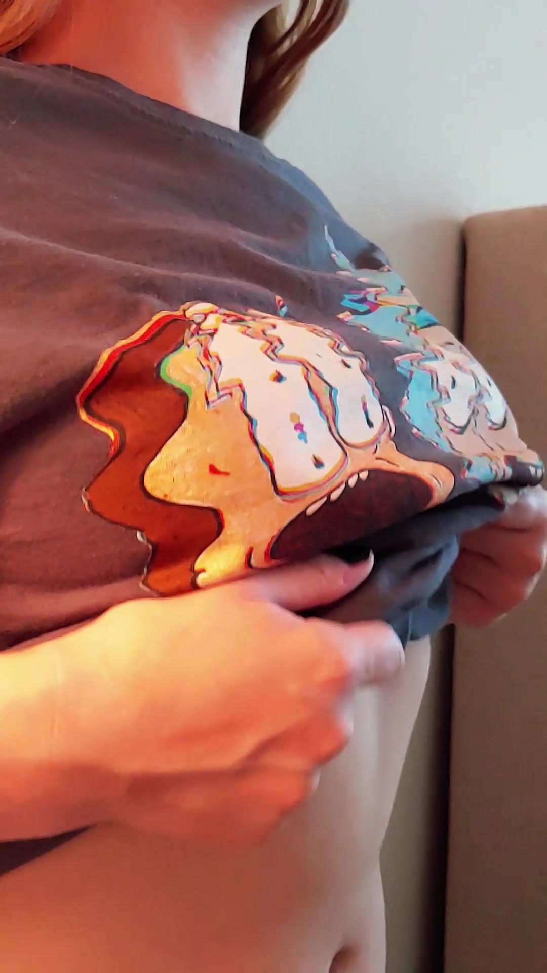 5 years of natural titty growth - free porn video