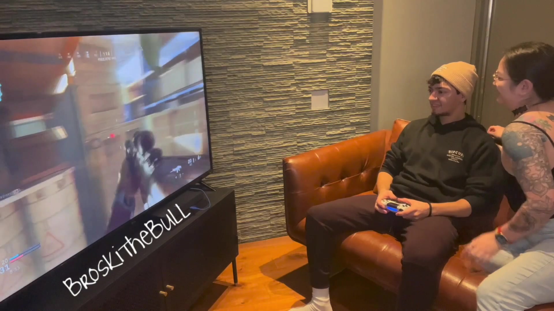 Playing CoD with my friend u/Art3misFlash - free porn video
