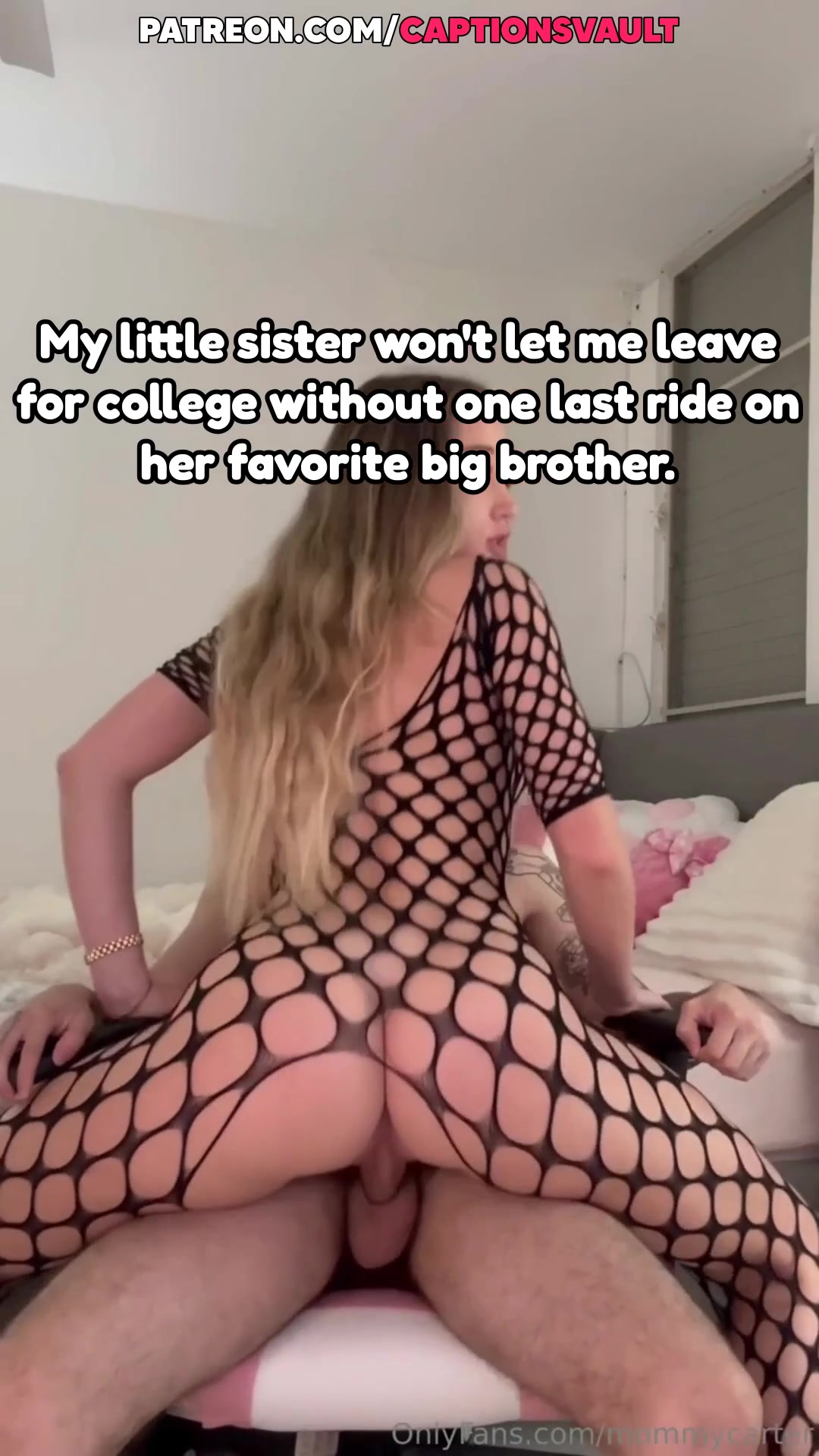 Little sister demands one last deep ride before I leave for college - free porn video