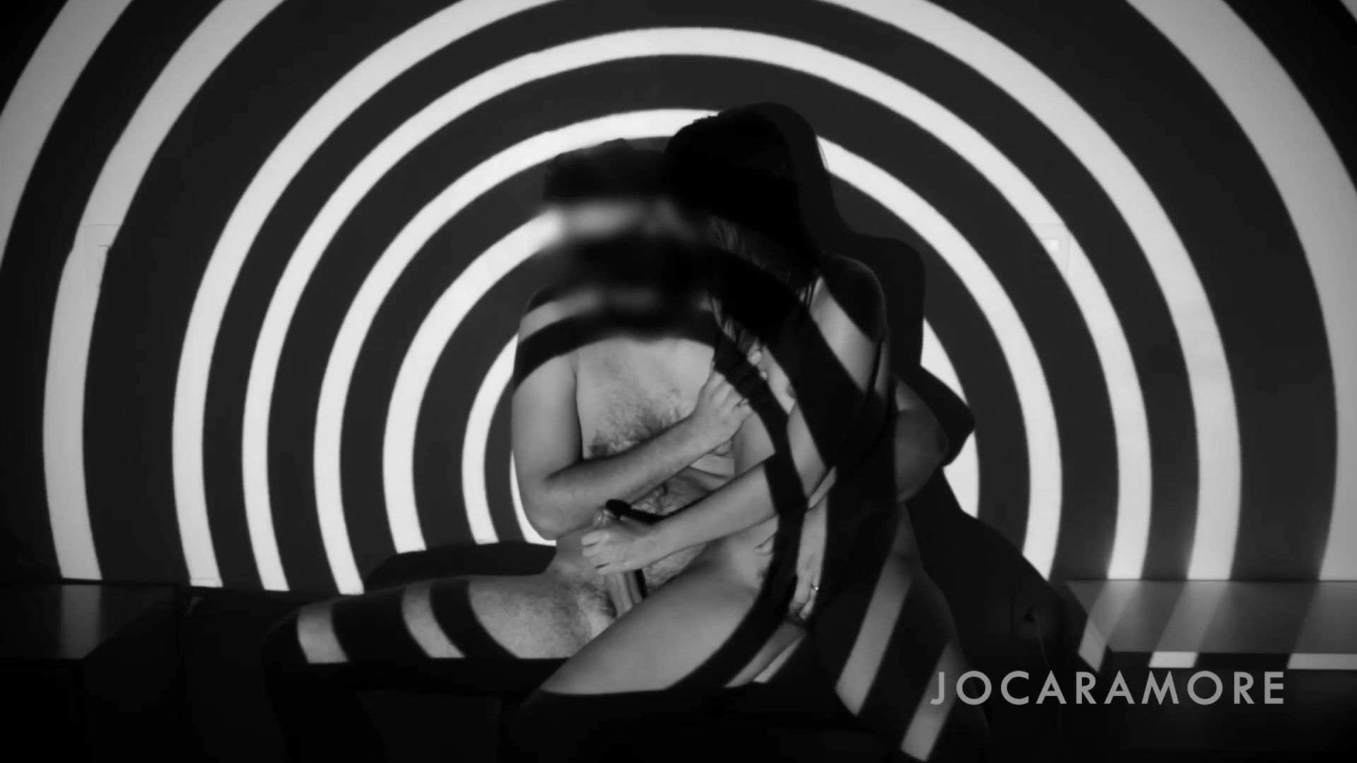I stroke him, then ride him rough, clenching as he cums. - free porn video