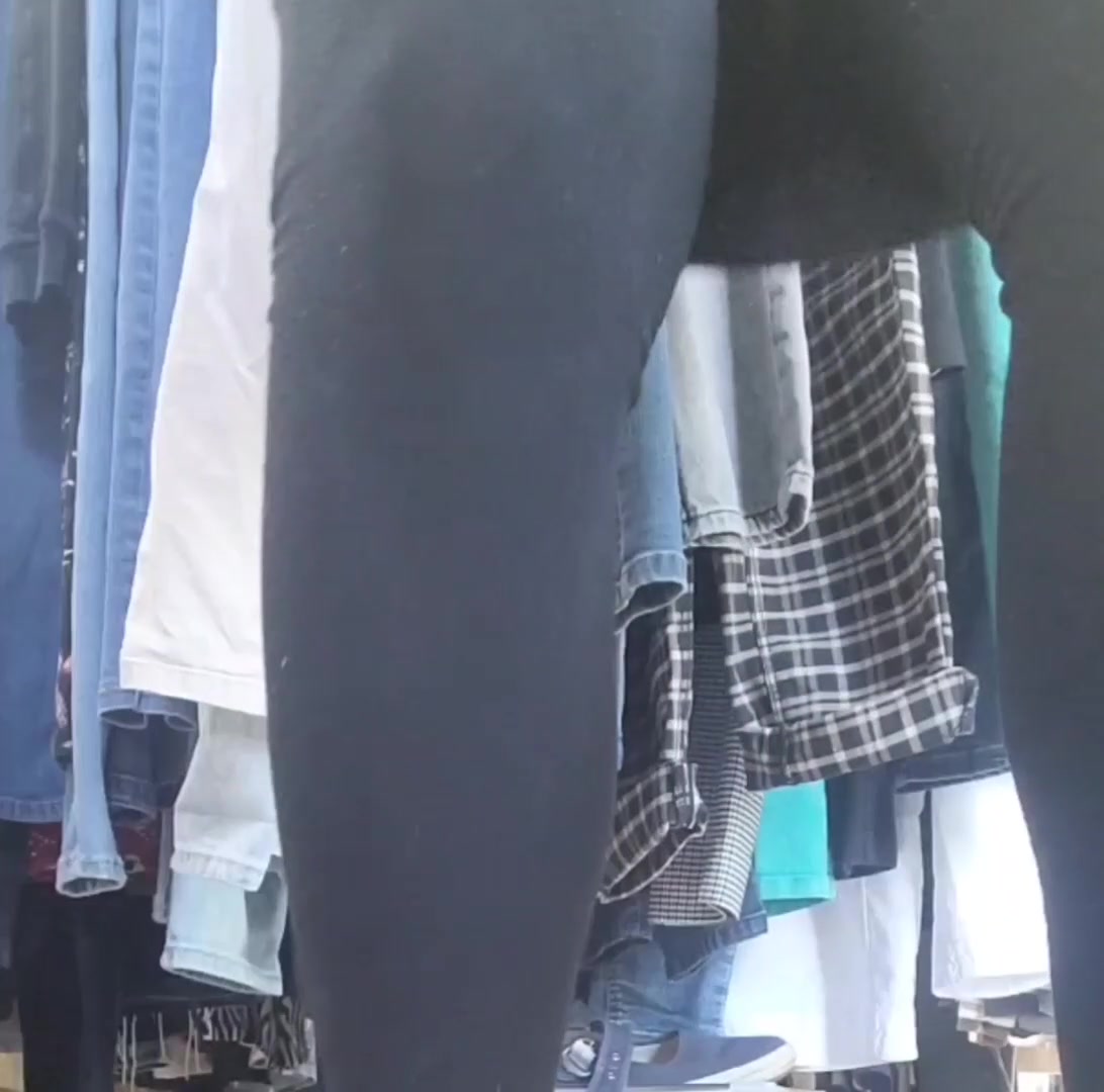 Dared by Fulldmninuyasha to wear my fun pants in a store (f) - free porn video