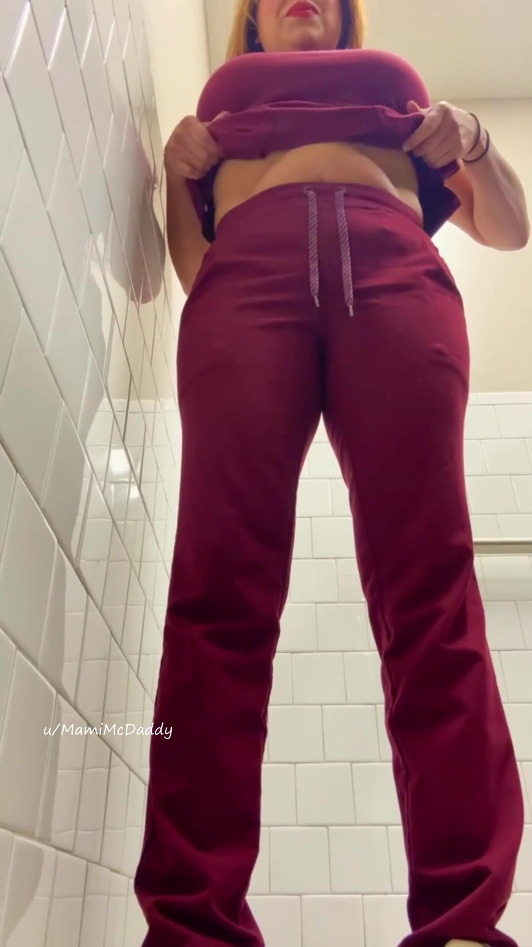 Just a mom hanging out at work [F37] - free porn video