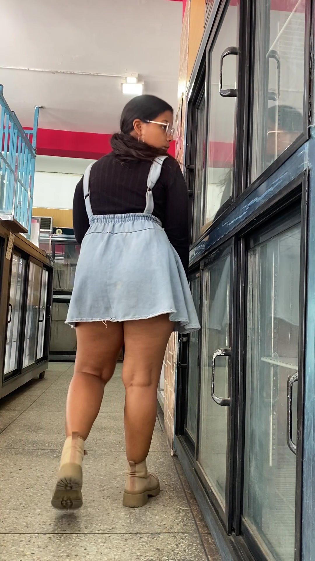 Just having a little fun at the local store - free porn video