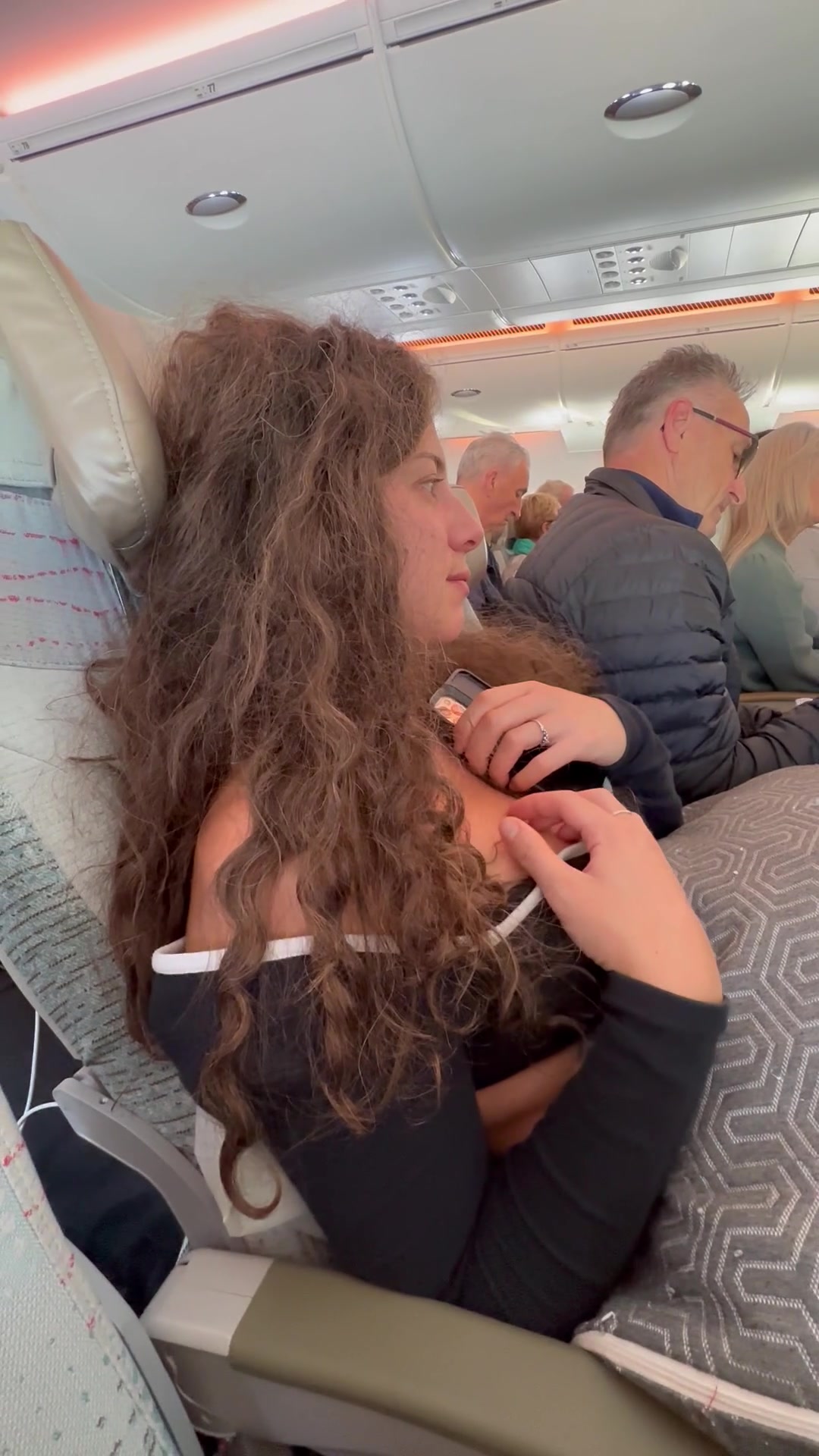 Lets join the mile high club! - free porn video