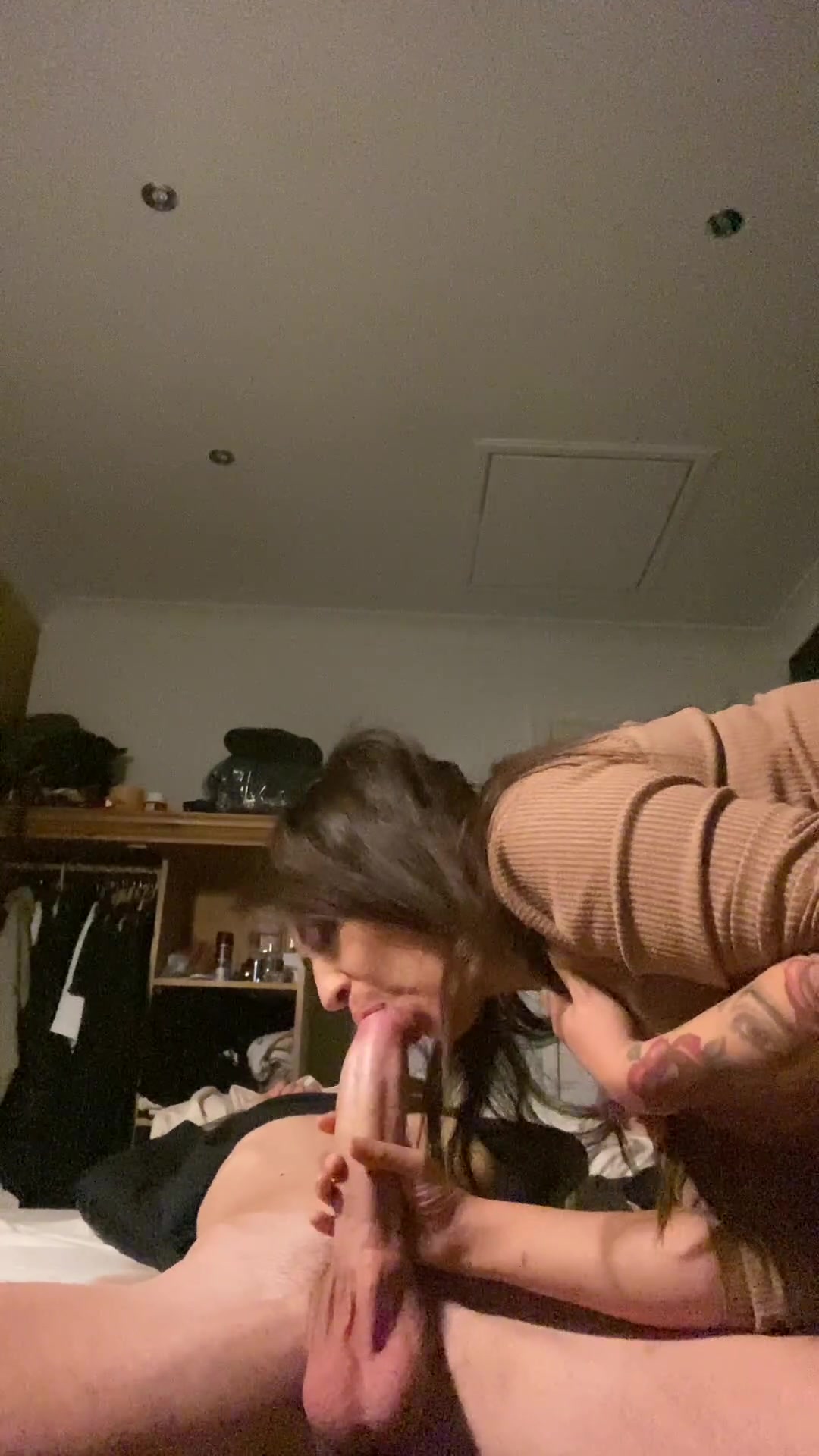 How does he expect me to fit that in my mouth? - free porn video