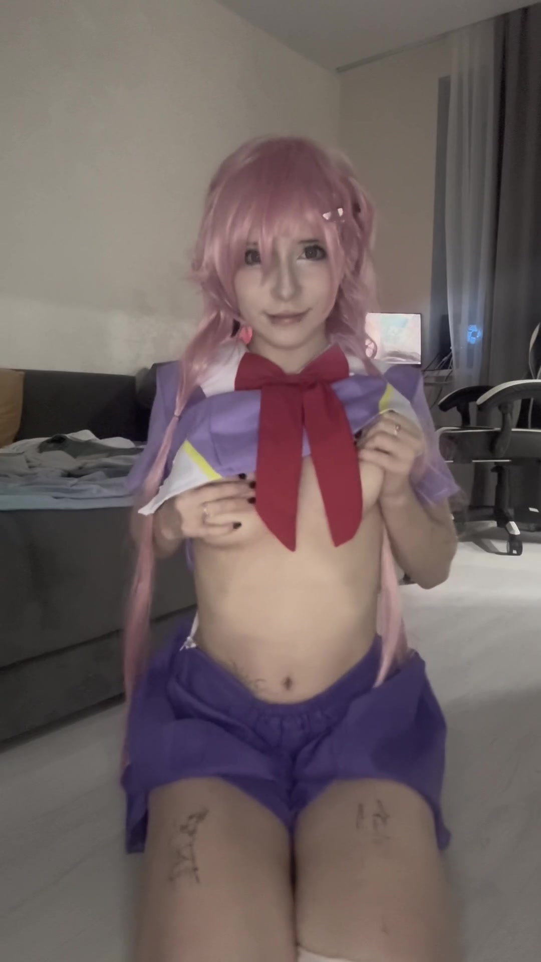 [Yono Gasai] from Mirai Nikki by miawmiawcatlover - free porn video