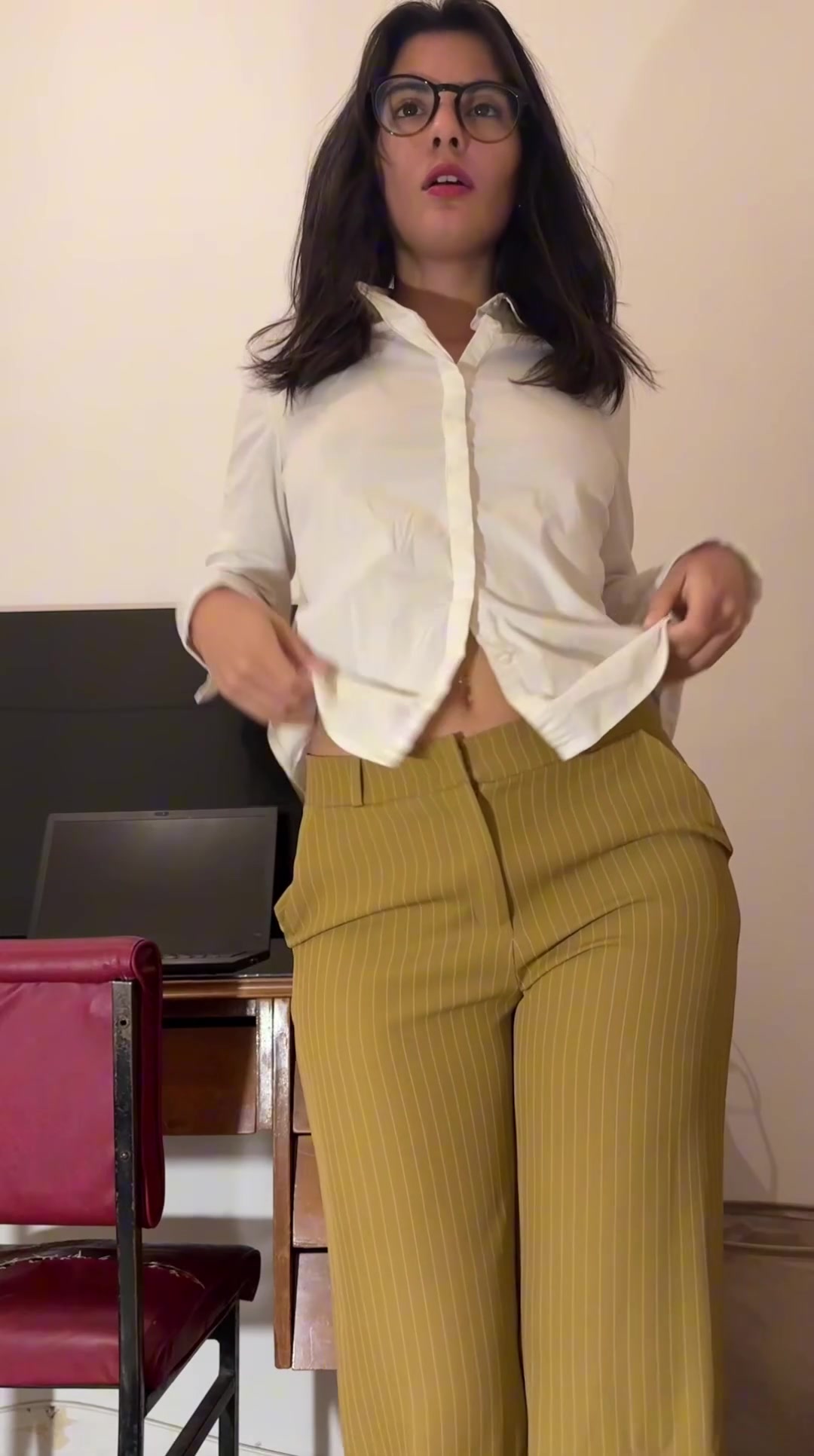 Your petite brunette gone wild - free porn video