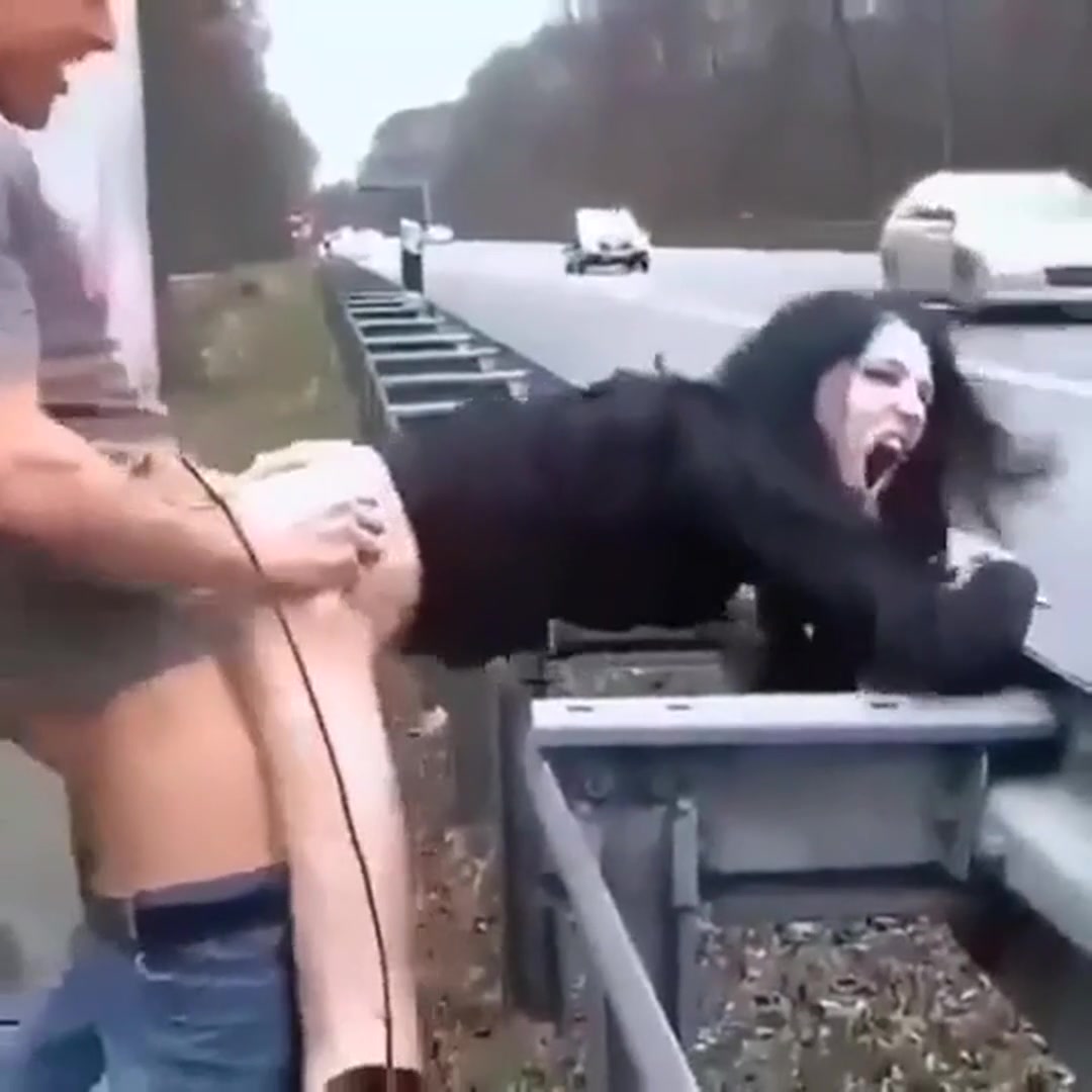 Fucking besides the highway - free porn video