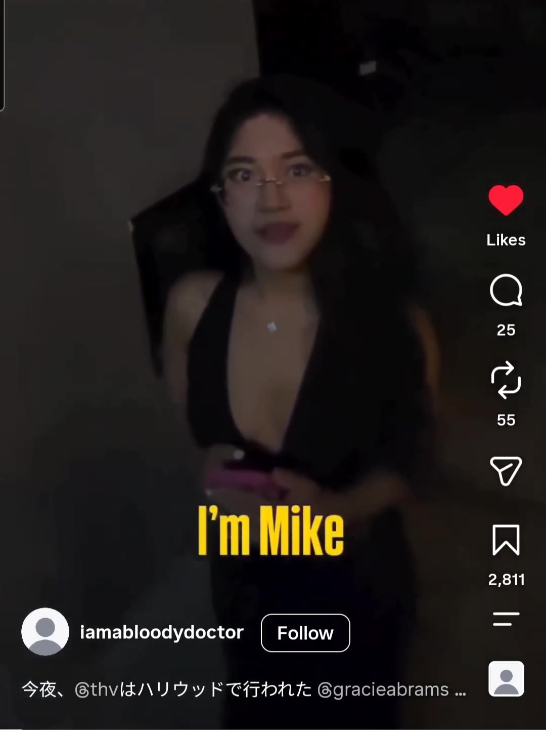 Help me find the full video or just more oh her the girl with glasses - free porn video
