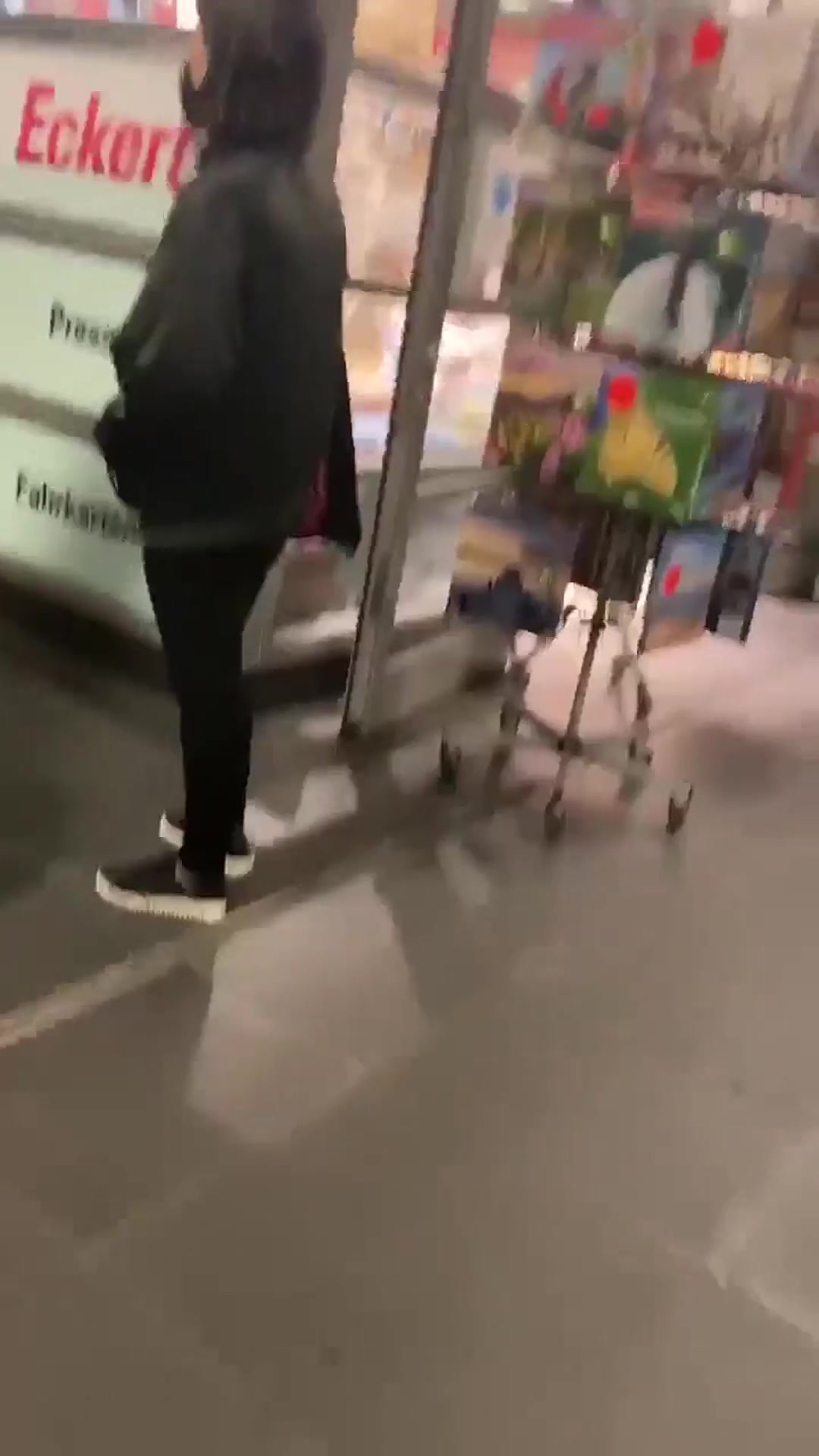 Waiting for a subway can get boring - free porn video