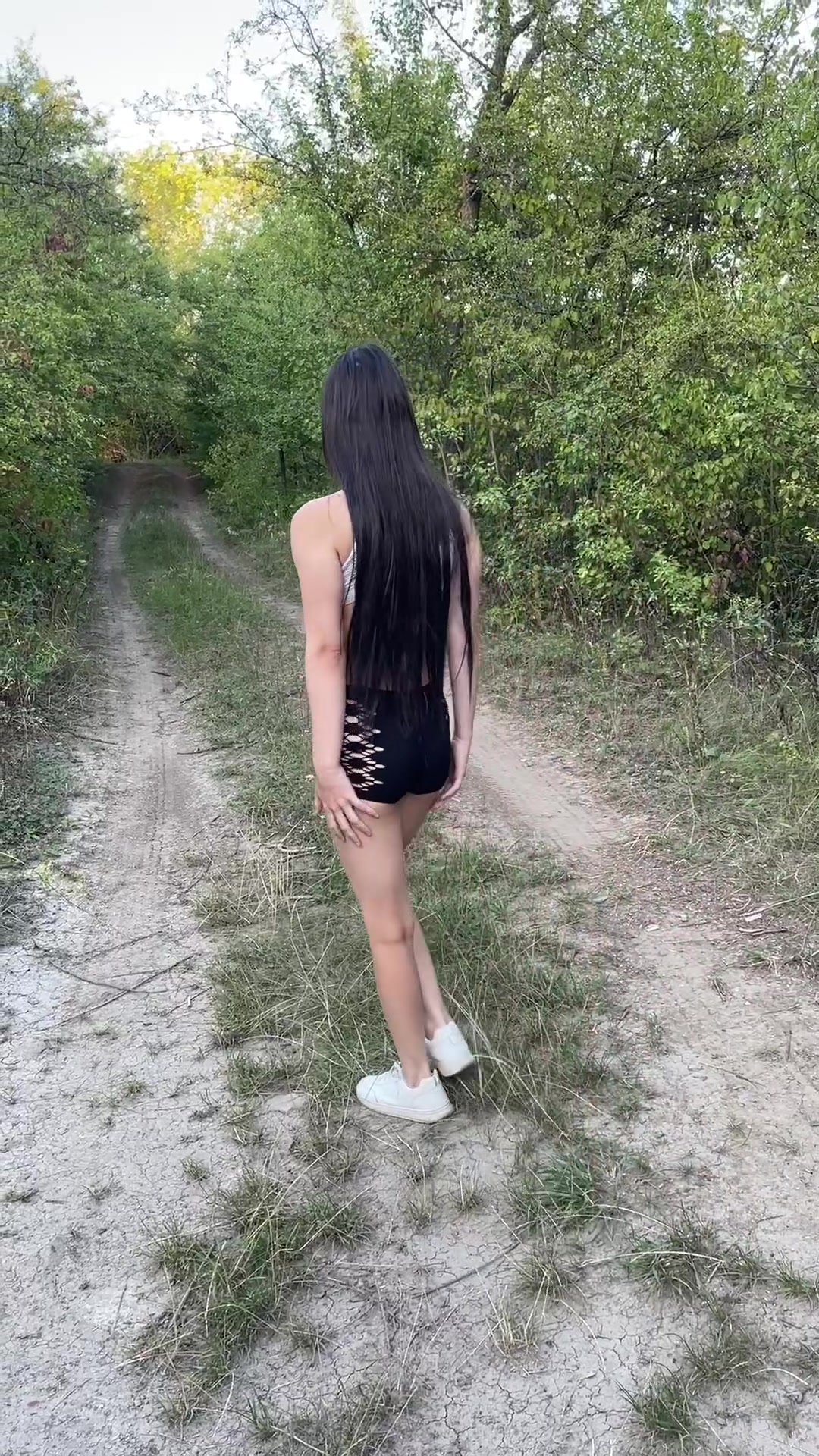 A walk in the woods should go exactly like this 🫶🏻 - free porn video