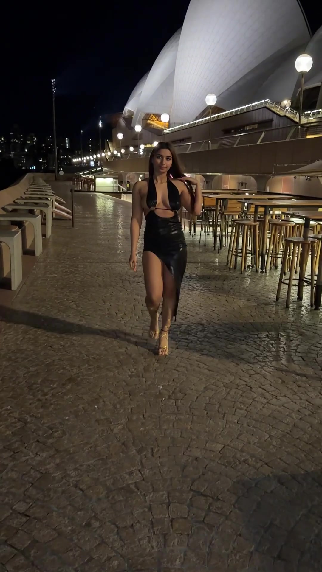 My Titty Popped out accidentally while making a Reel [f], need requests - free porn video