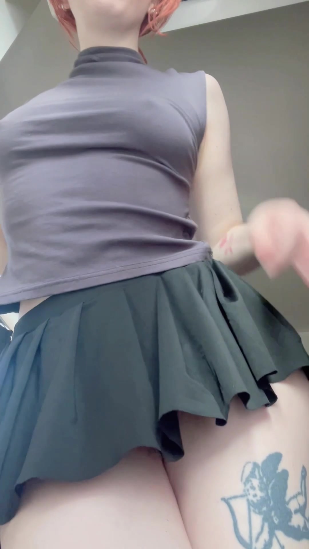 need a longer skirt - free porn video