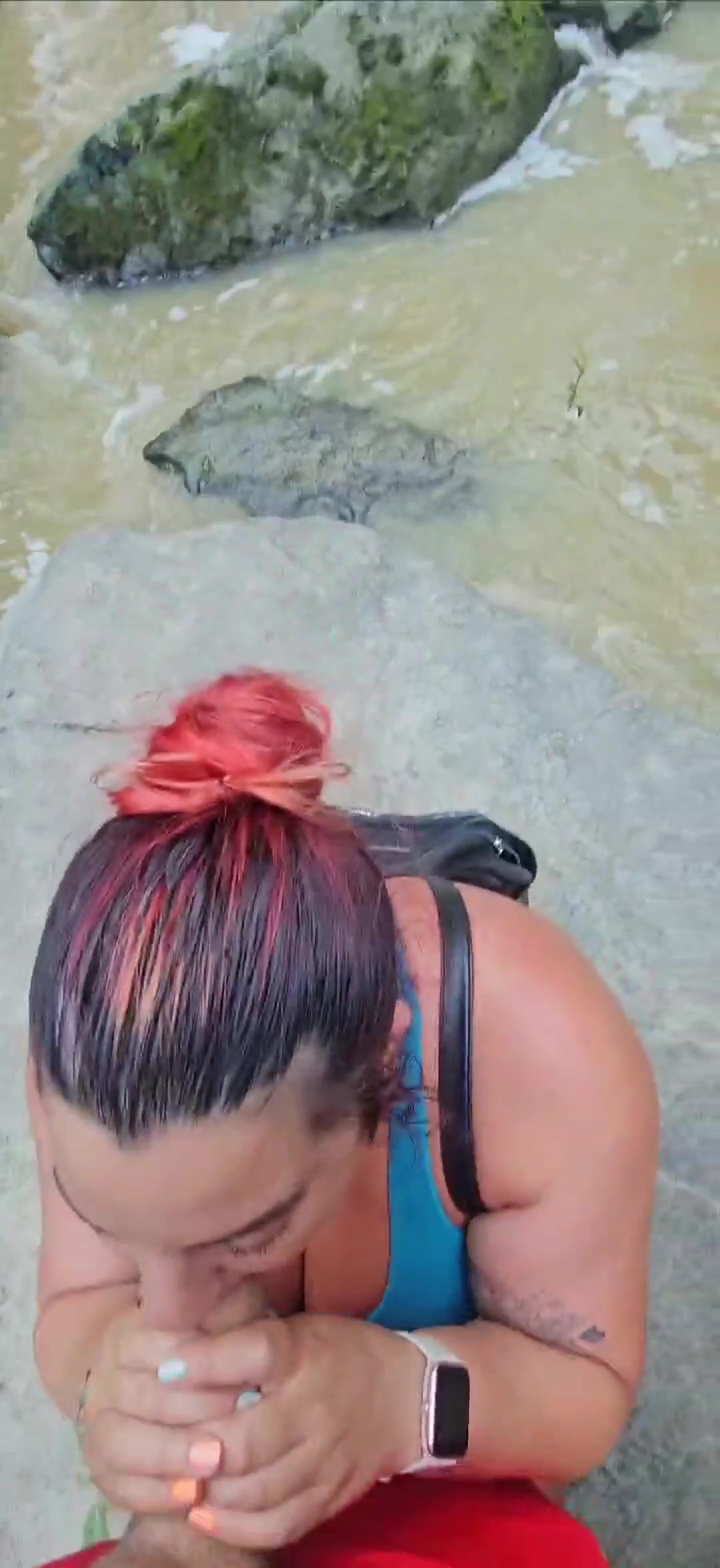 I wanted to suck him out on the trails and without hesitation he whipped it out - free porn video