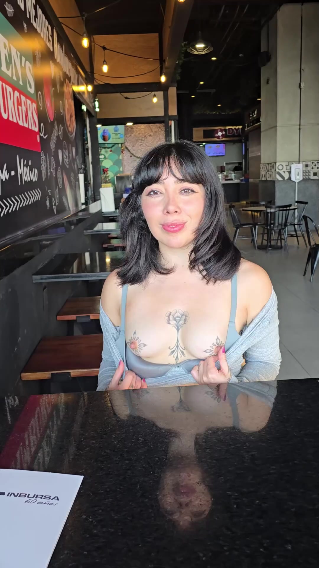 Waiting for my food, so I got bored - free porn video