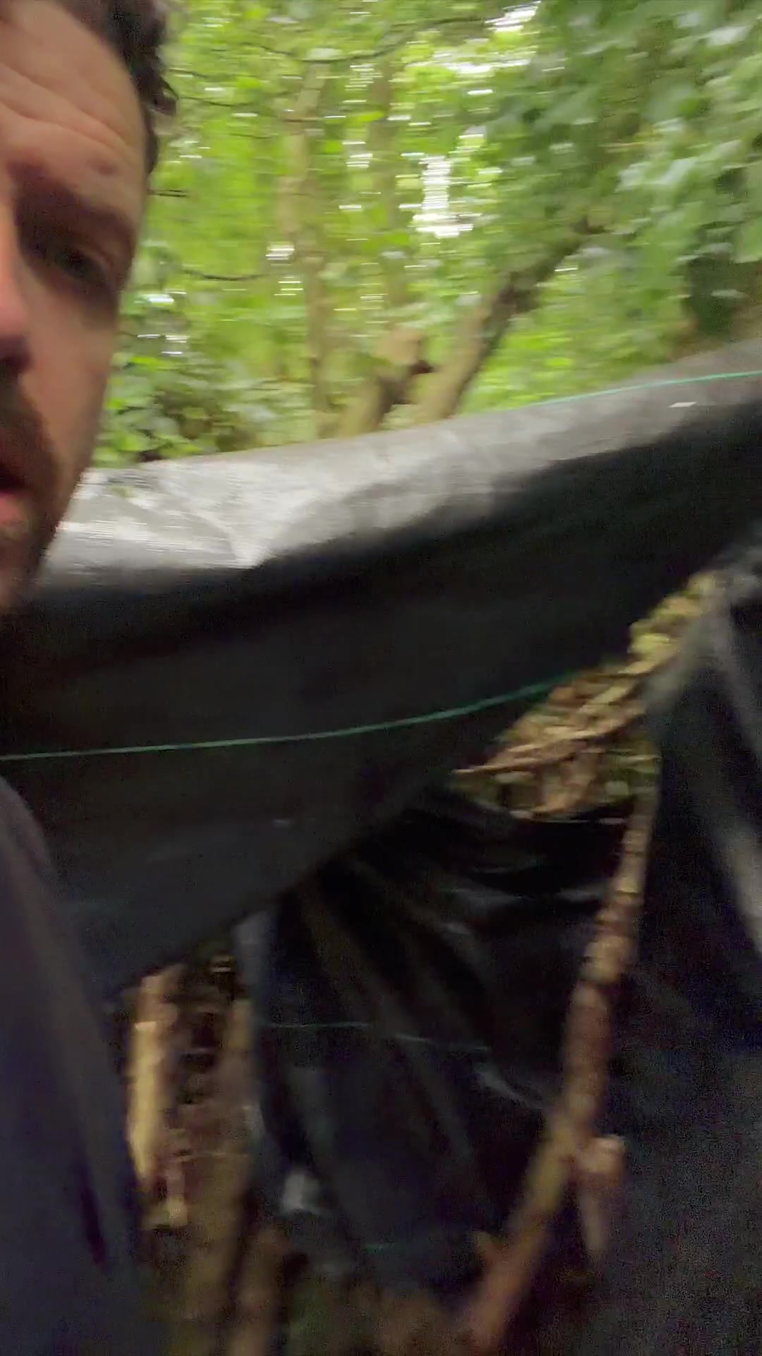 Found a sketchy outdoor gloryhole while cruising - free porn video