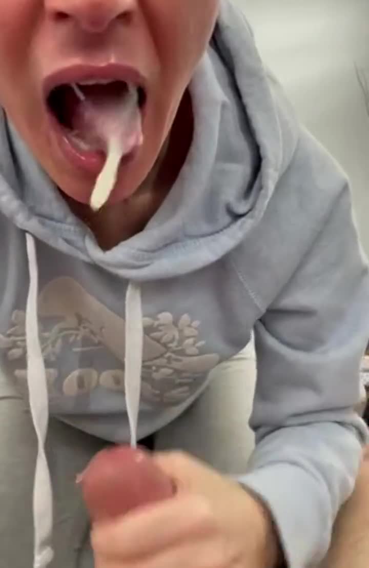 Almost chocked on this massive load - free porn video
