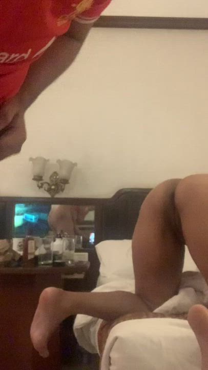 Wife getting pumped by husbands young colleague - free porn video