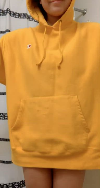 Yellow Hoodie - free porn video