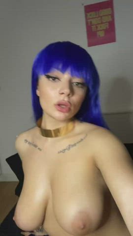 I'm Francie and I want you suck on my tits till I beg you to stop - free porn video