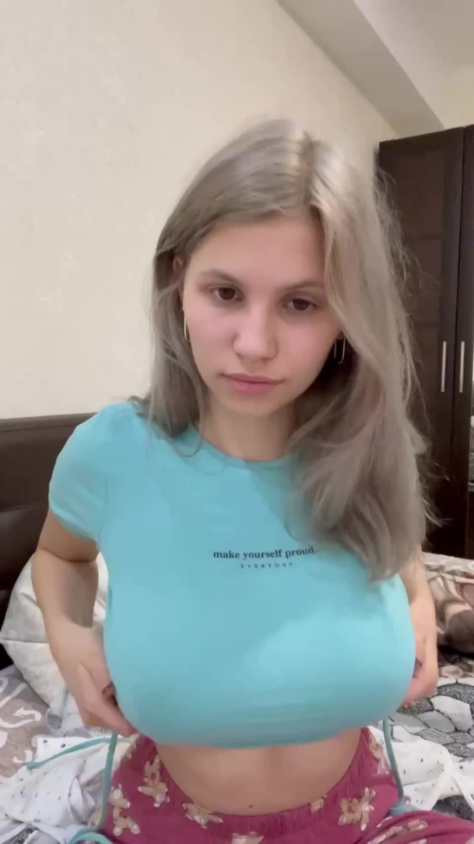 Ive bounced these teacher tits into more than a few daddys mouths - free porn video