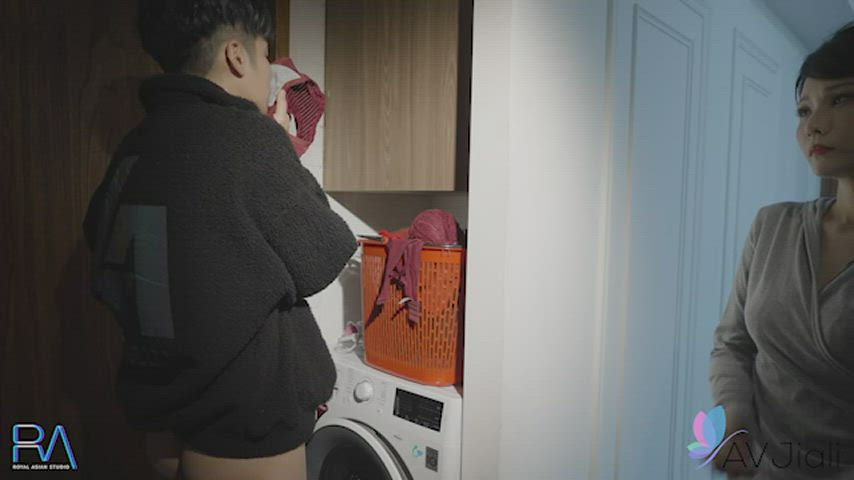 Panty Sniffing Son Gets Caught By Stepmom Fairy Ai - free porn video