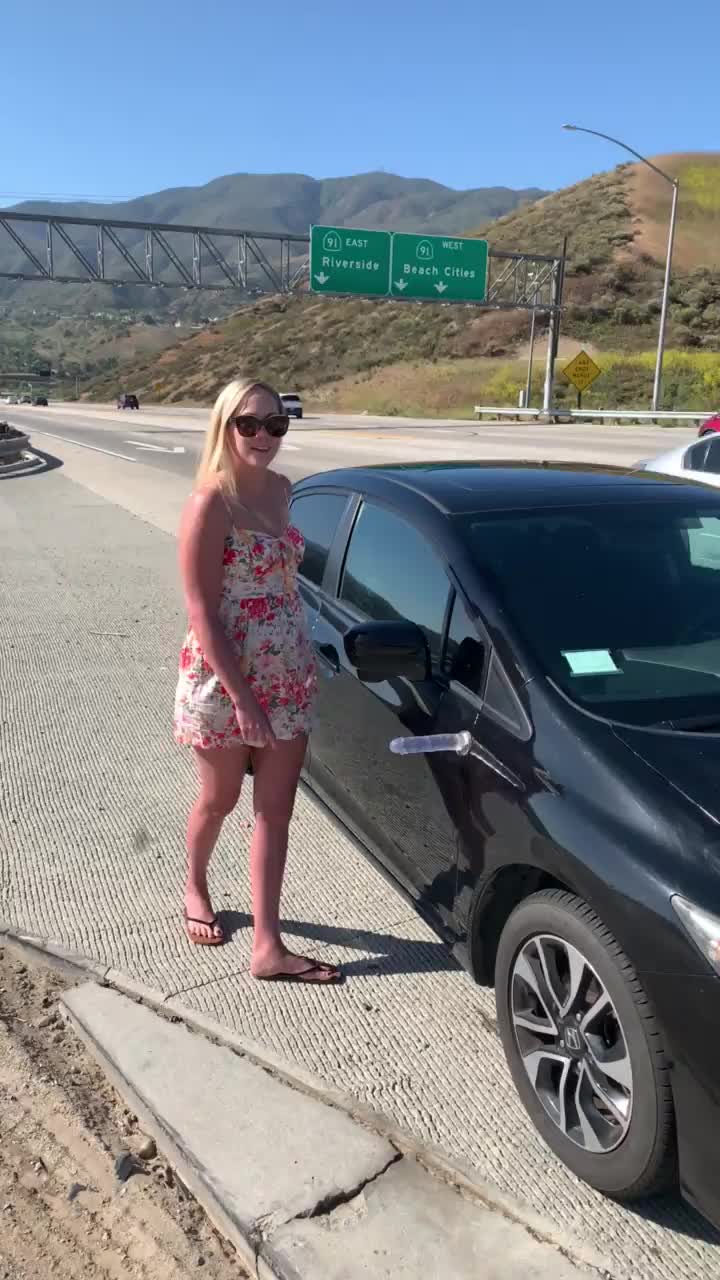 Never forget to bring toys on a road trip you never know when the mood will strike! - free porn video