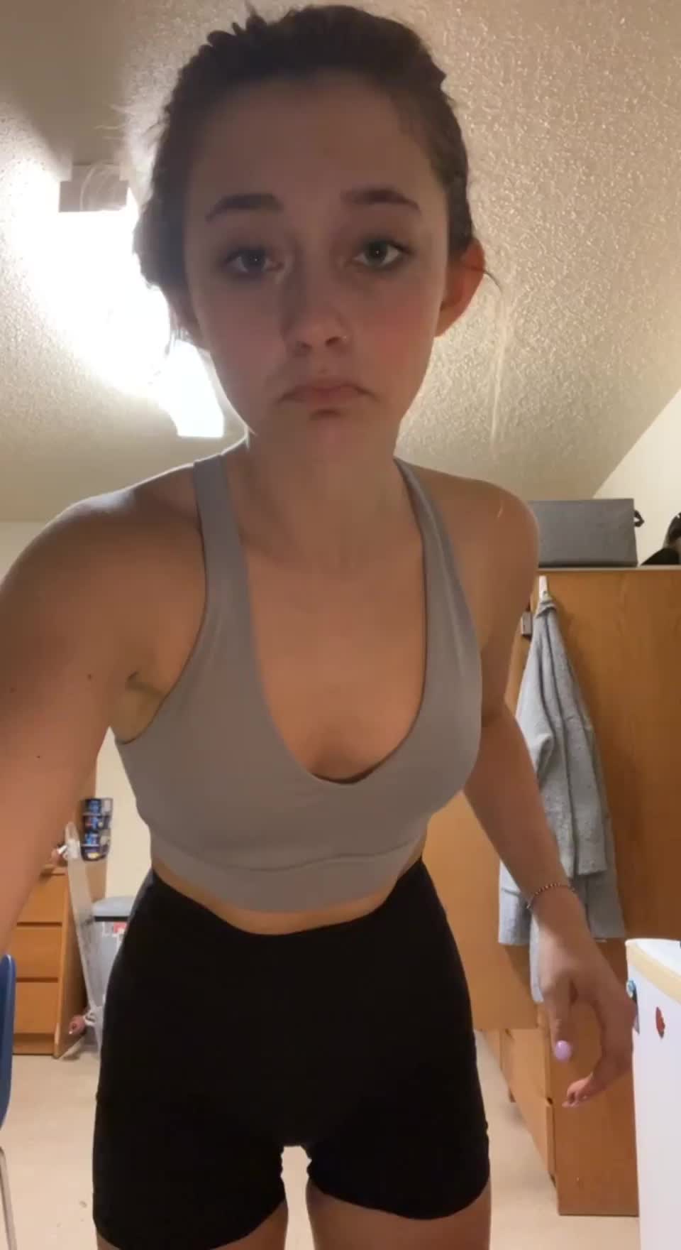 Thoughts on this barely legal booty? - free porn video