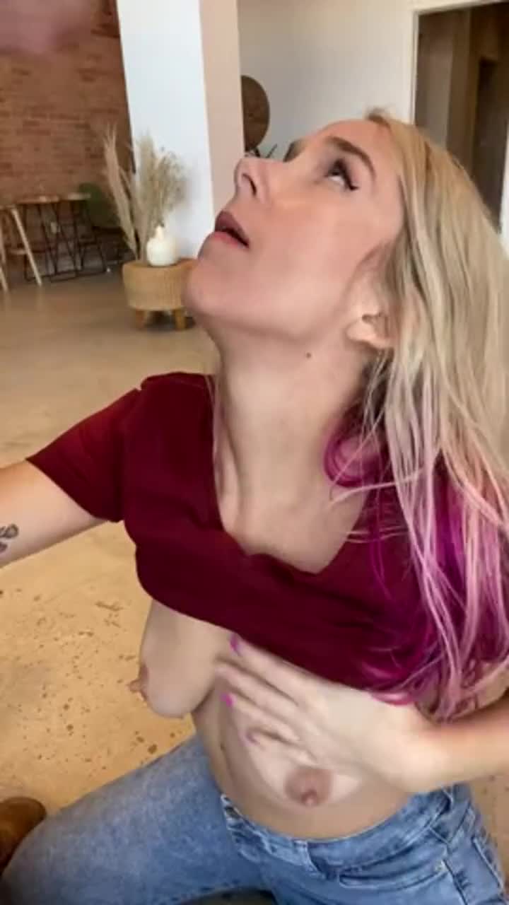 All I think about all day is getting covered in cum 💭 - free porn video